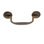 Furniture 4" Center to Center Antique Brass Bail Drawer Pull