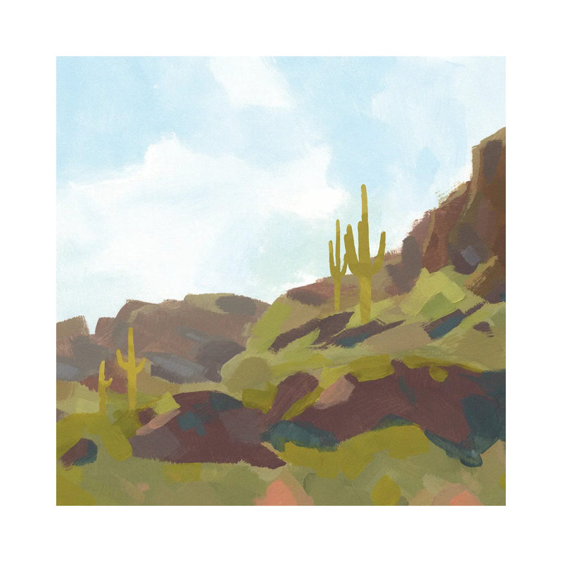 Cougar Country II by Jacob Green - Wrapped Canvas Painting, 30.48 cm H x 30.48 cm W