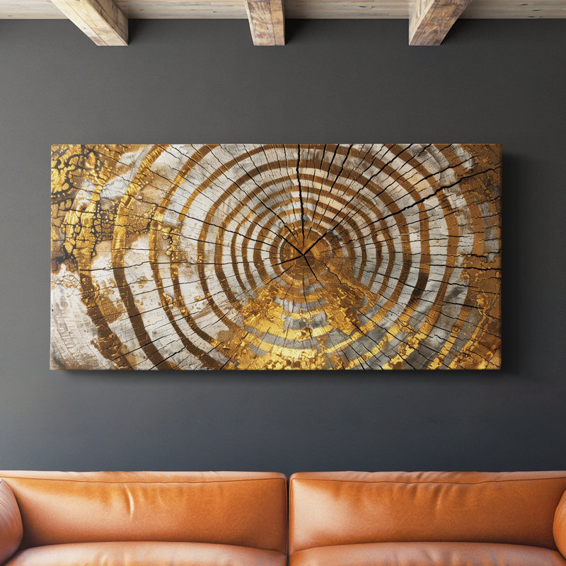Abstract Series 2 # III-Gallery, toile tendue, H 16 po x l 32 po