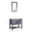 Meuble-lavabo pour salle de bain 30 po gris