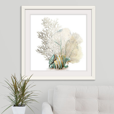 Deep Coral " Coral II " by Aimee Wilson