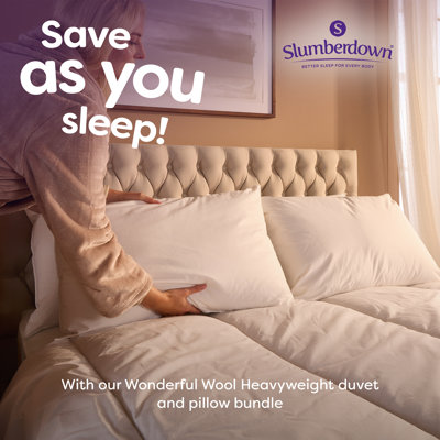Wonderful Wool 10/13.5 tog Cotton Cover Duvet