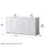 Ensemble de meuble-lavabo double 72 po Avery-51978326-51712102-51712099