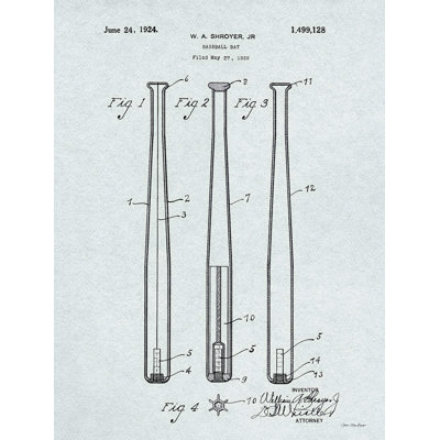 " Baseball Bat Patent "