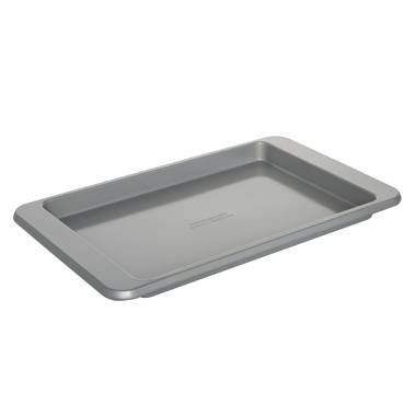 Kitchenaid 9X14-inch Medium Silicone Baking Mat in Gray and White