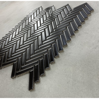 Mini Porcelain Herringbone Matte Finish Wall And Floor Mosaic Tile