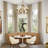 6 - Light Iron Dimmable Chandelier-1083617533