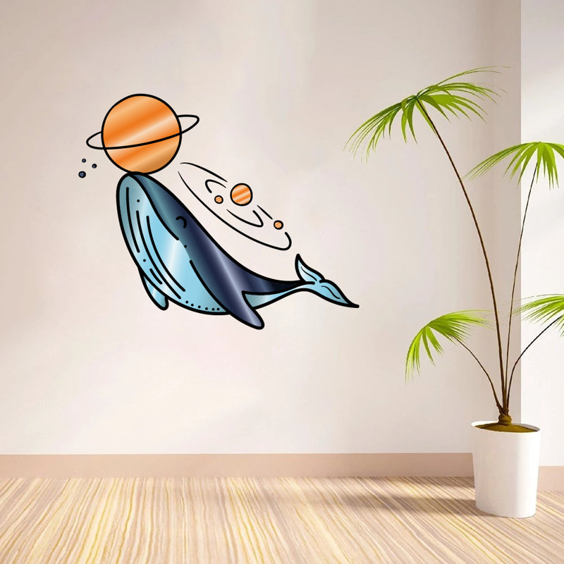 Non-Wall Damaging Wall Decal, 35" H x 40" W