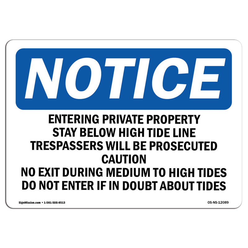 Notice Sign