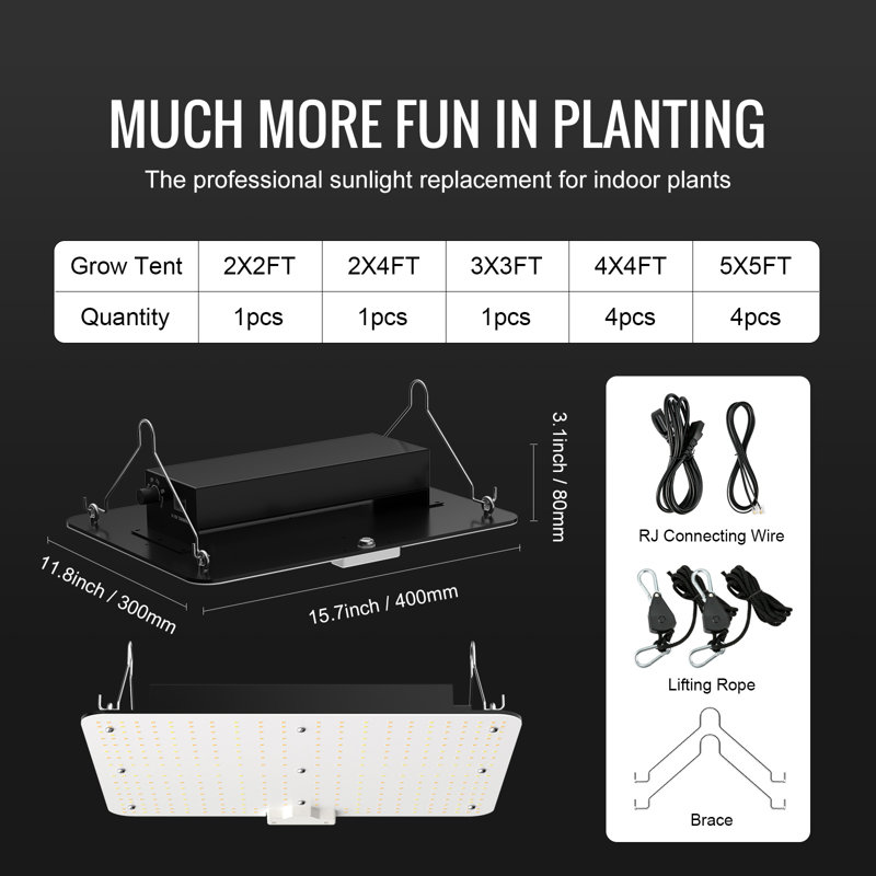 VEVOR 200 Watt Grow Light