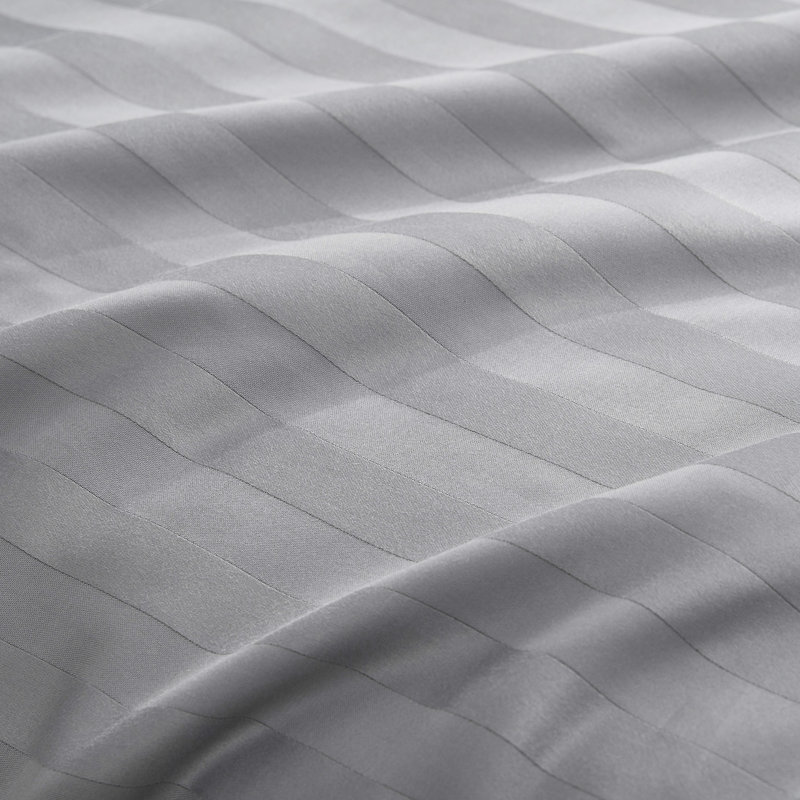 The Sheet Lab Regal Dreams Sheet Sets, Twin Sheet Set with 1 Pillowcase, Gray