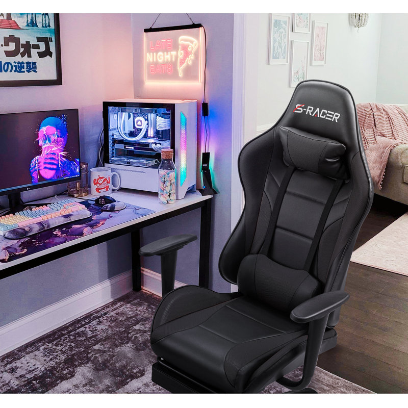 Homall High-Back Massage Adjustable Reclining Ergonomic Faux