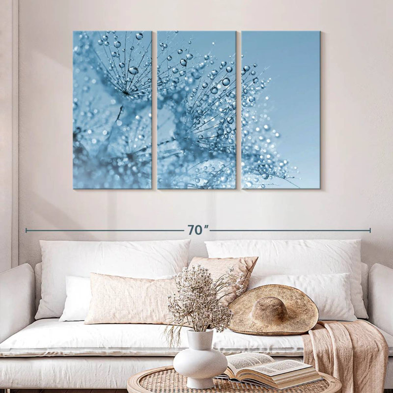 Harnek Dewy Dandelion, 32" H x 50" W
