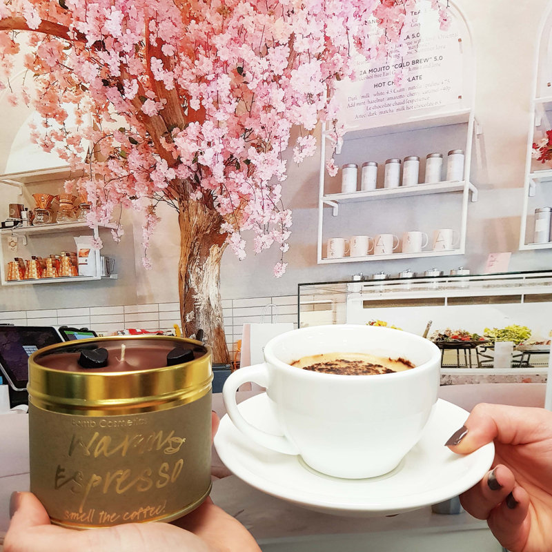 Warm Espresso Scented Jar Candle