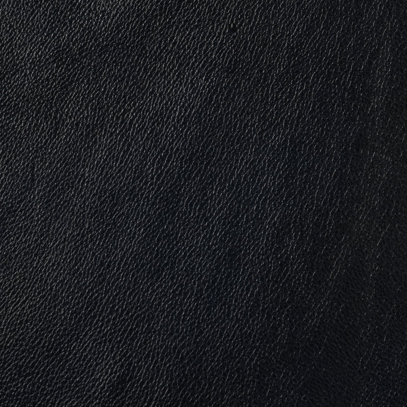 Polestra 32.68'' W Genuine Leather Manual Recliner, Navy