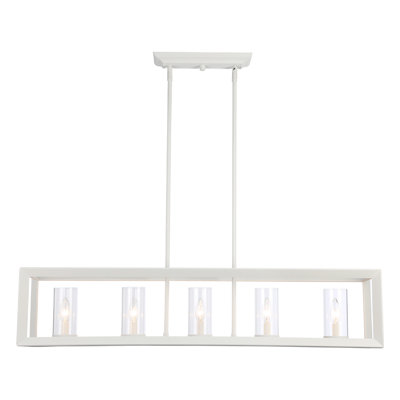 Averee 5 - Light Dimmable Linear Chandelier