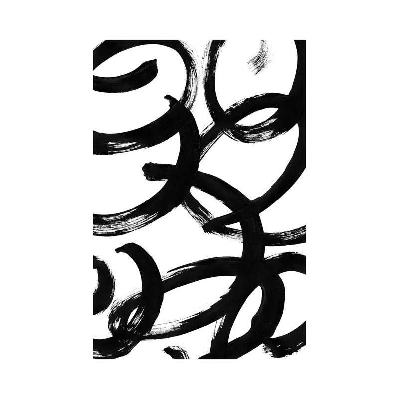 Tangled by Melissa Selmin - Painting on Canvas, Wrapped Canvas, 66.04 cm H x 45.72 cm W x 1.91 cm D