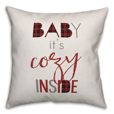  Coussin Cold and Cozy