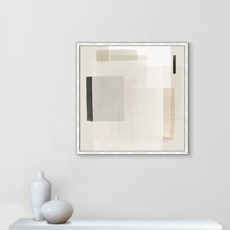 Mystical Momentum I par Hazel J, H 27,5 po x l 27,5 po, Cadre blanc mince