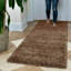 Aanuoluwa Solid Colour Shag 60cm X 220cm Indoor / Outdoor Area Rug