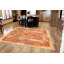 Canvello Kilim Hand-Woven Lamb's Wool Area Rug- 4'9" X 6'6"