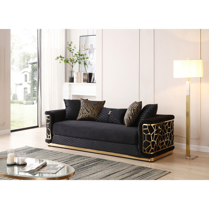 Canapé Talia G0997A-S, Noir