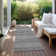 Kinslee Washable Striped Indoor / Outdoor Rug