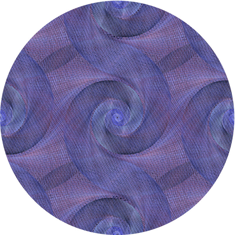 Performance Wool Indoor Rug, Round 3'