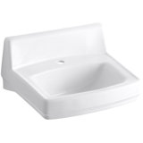 Greenwich Ceramic 21" Wall Mount Bathroom Sink