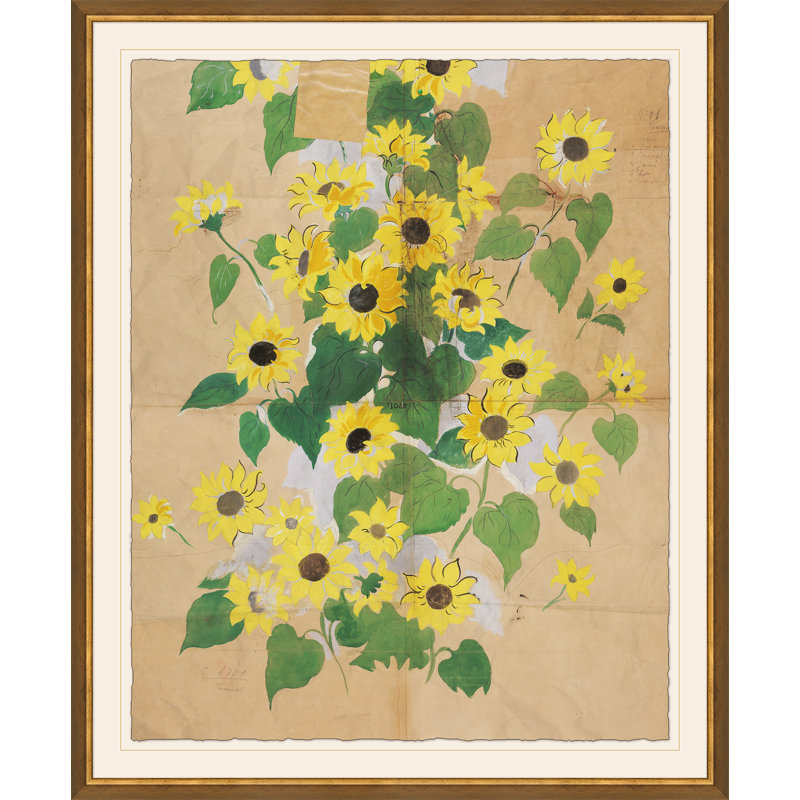 Sunflowers (Var. 1) Print by Paule Marrot