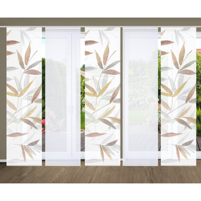 Semi Sheer Sliding Panel