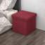 Ewaoluwa 38cm Wide Square Solid Colour Ottoman with Storage-1632627492
