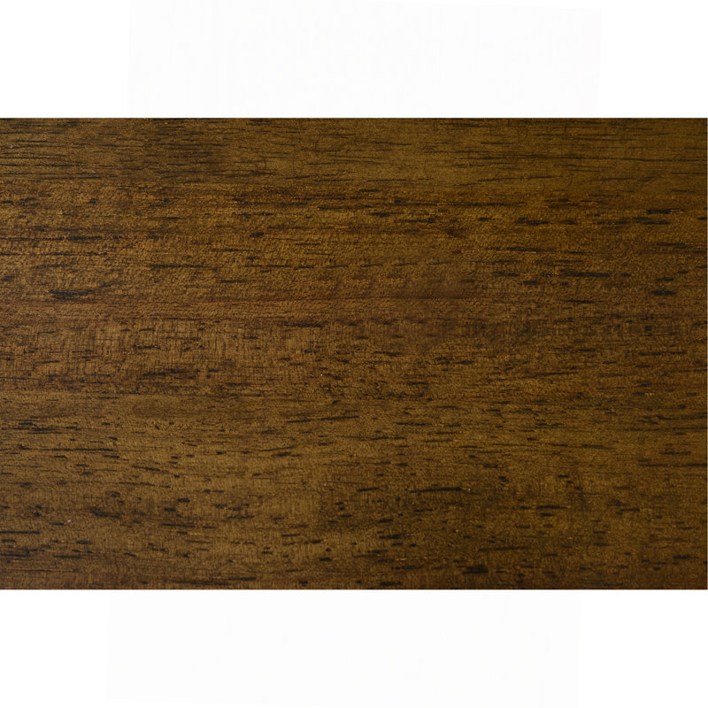 Lit de panneau de style industriel rustique 1pc avec pied de lit en bois massif et meubles de chambre à coucher, Grand lit