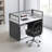 Rectangle 1 Person Office Cubicle Desk