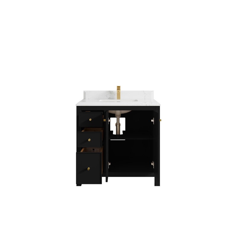Ensemble de meuble-lavabo simple 36 po Chicago, Empira