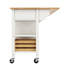 Wood Bar Cart