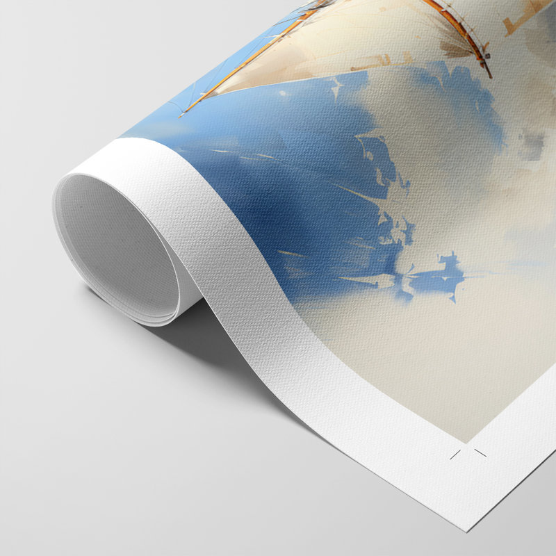 NAUTICAL Series CECLI - Impression sur toile seulement - NON CADRE, H 18 po x l 12 po