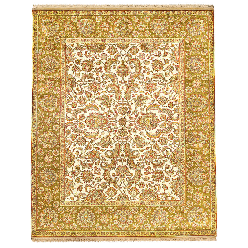 Hand Knotted Wool Rug