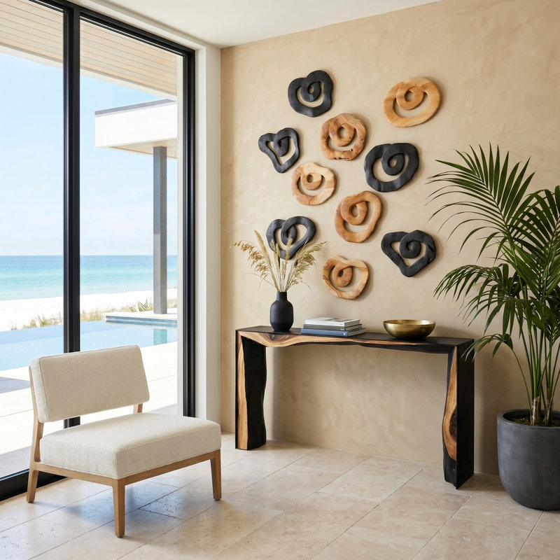 Teak Wood Wall Décor