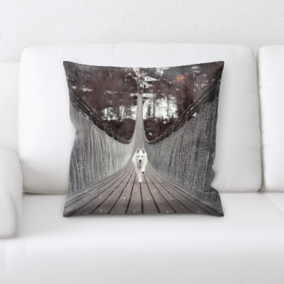 Housse et insert de coussin carré Aiden