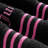 Juicy Couture Neon Border Bath Towels 6-Piece-101206518