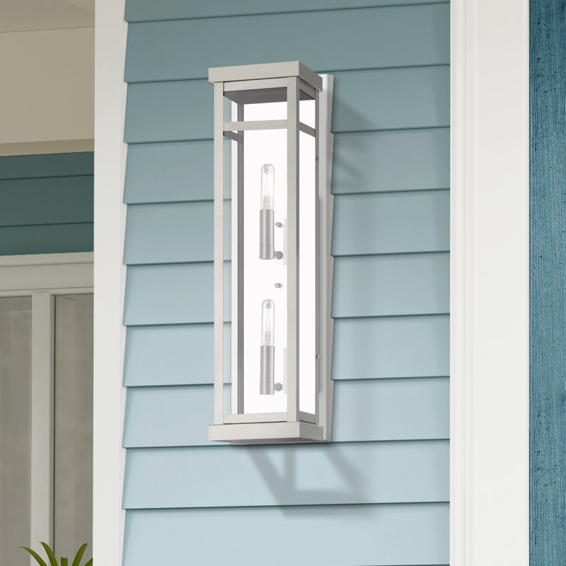 Swann Wall Light, Brushed Nickel