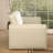Modern 95" Leather Sofa  Contemporary 3 Seater Couch For Living Room,metal Legs White