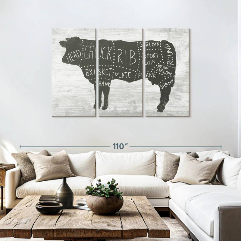 Senne Farmhouse Butcher II, H 48 po x l 74 po