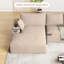 Canapé modulaire surdimensionné en velours côtelé avec méridienne profonde Adame Adame-768486094-768486093