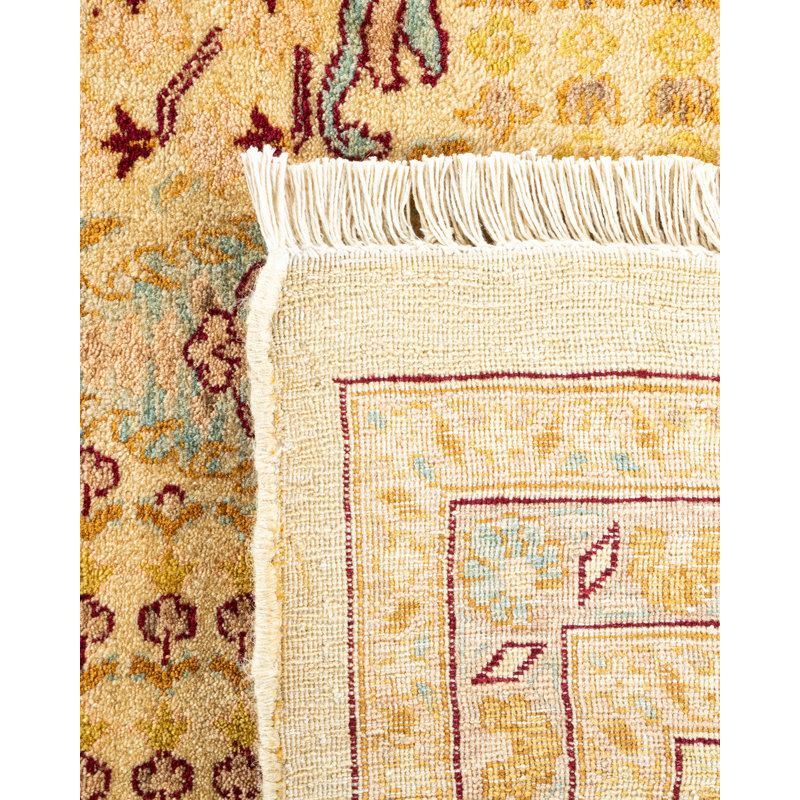 Classic One-of-a-Kind 9' 1" X 12' 4" Hand Knotted Area Rug