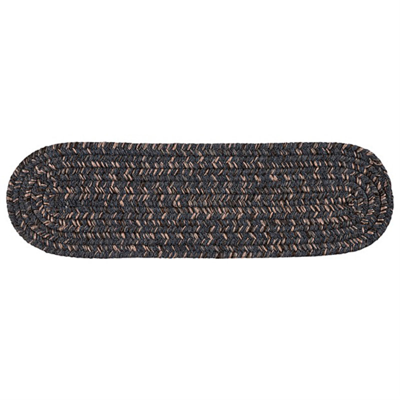 Tapis d'escalier Abey - Gris anthracite, Baie
