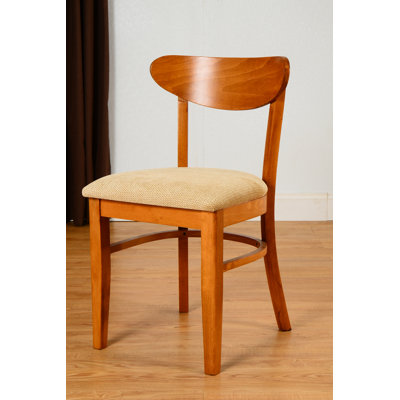Chaise d'appoint en tissu blé Fayette