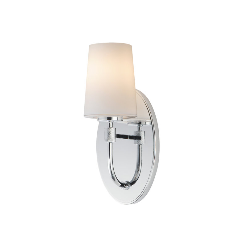 Durham-Wall Sconce, Polished Chrome