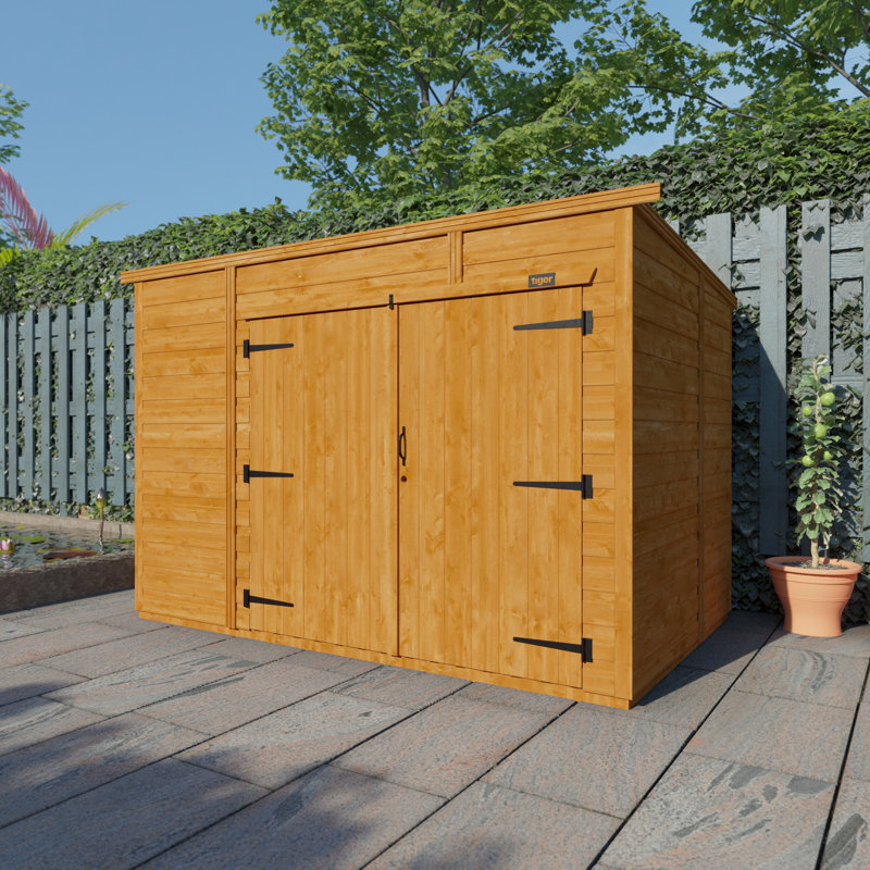 8x5w TigerFlex Shiplap Pent Bike Store